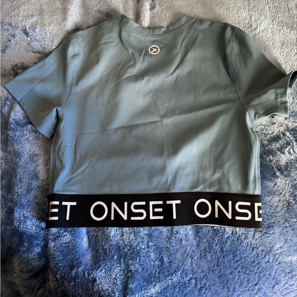 ONSET Blue Women's Crop Top